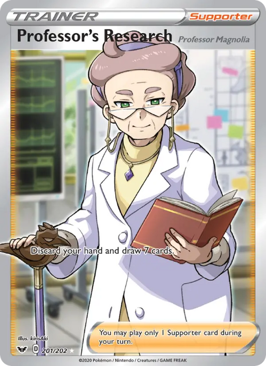 Professor's Research (Professor Magnolia) 201 Sword & Shield Pokesingles