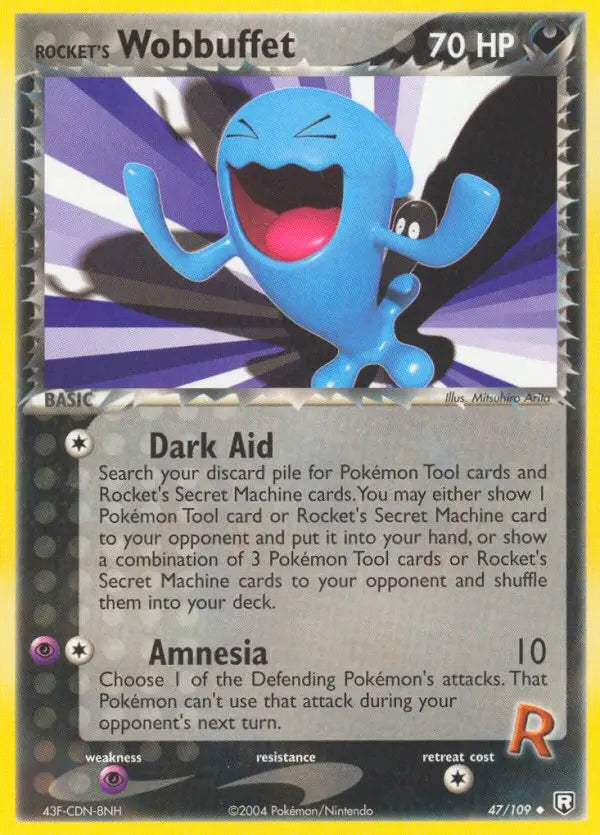 Rocket's Wobbuffet 47 Team Rocket Returns Pokesingles