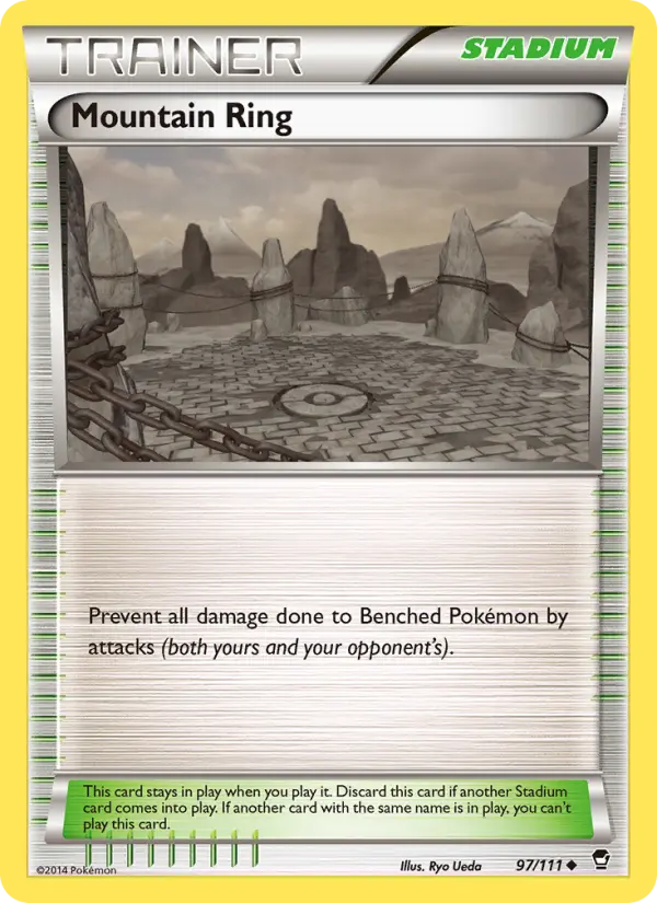 Mountain Ring 97 Furious Fists Pokesingles