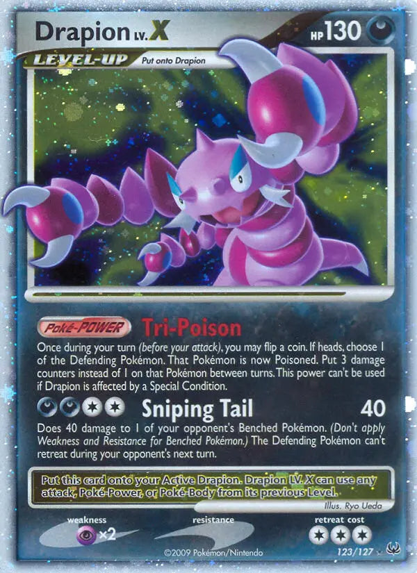Drapion 123 Platinum Pokesingles