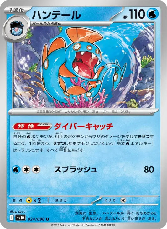 Huntail 24 ロケット団の栄光 Pokesingles