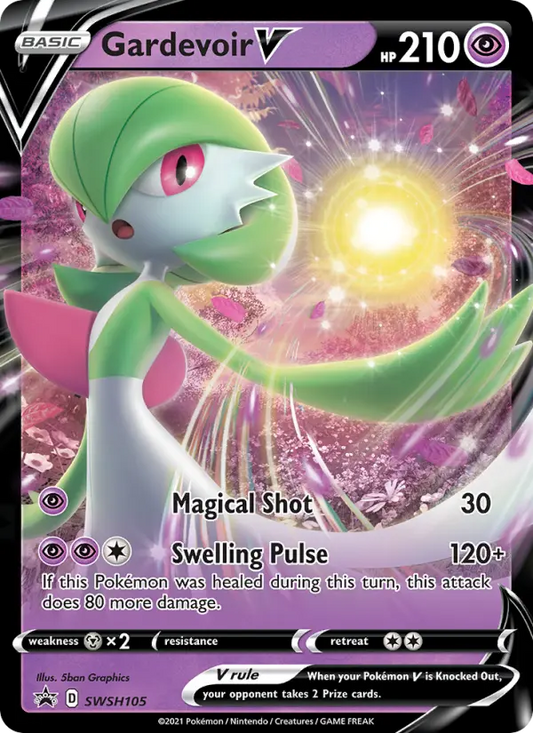 Gardevoir V SWSH105 SWSH Black Star Promos Pokesingles