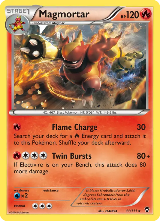 Magmortar 11 Furious Fists Pokesingles