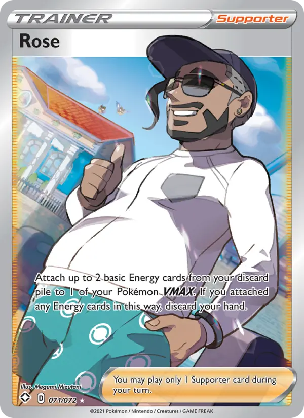 Rose 71 Shining Fates Pokesingles