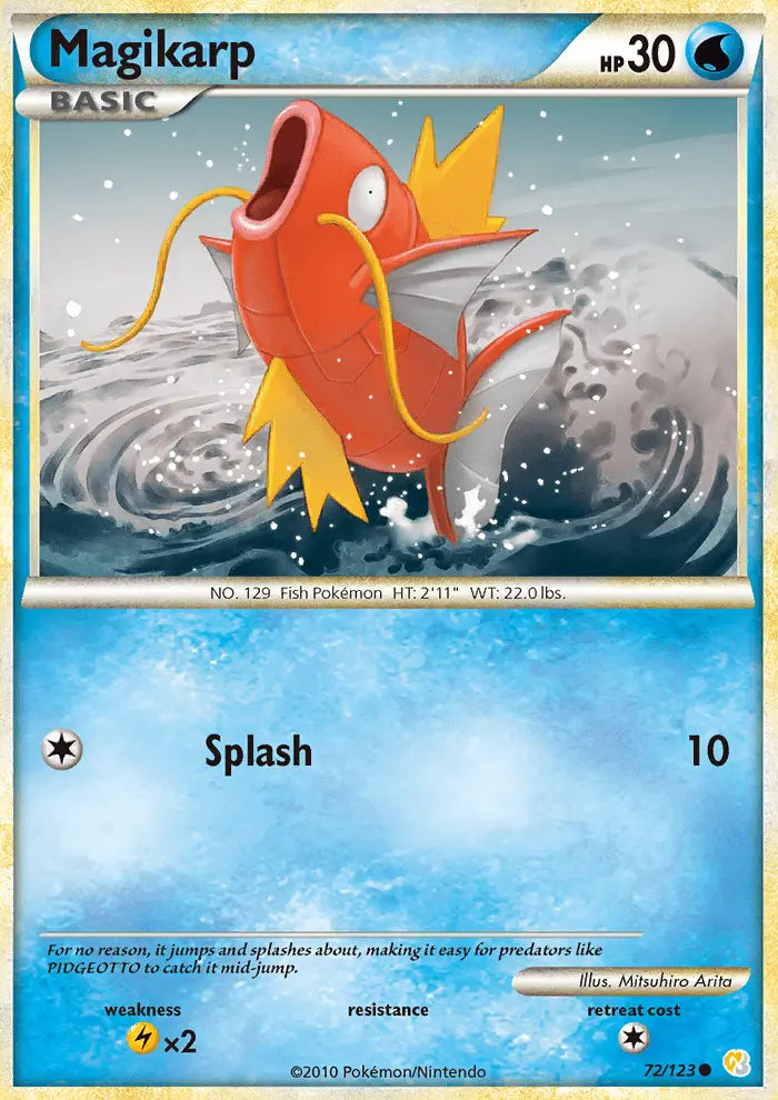Magikarp 72 HeartGold SoulSilver Pokesingles