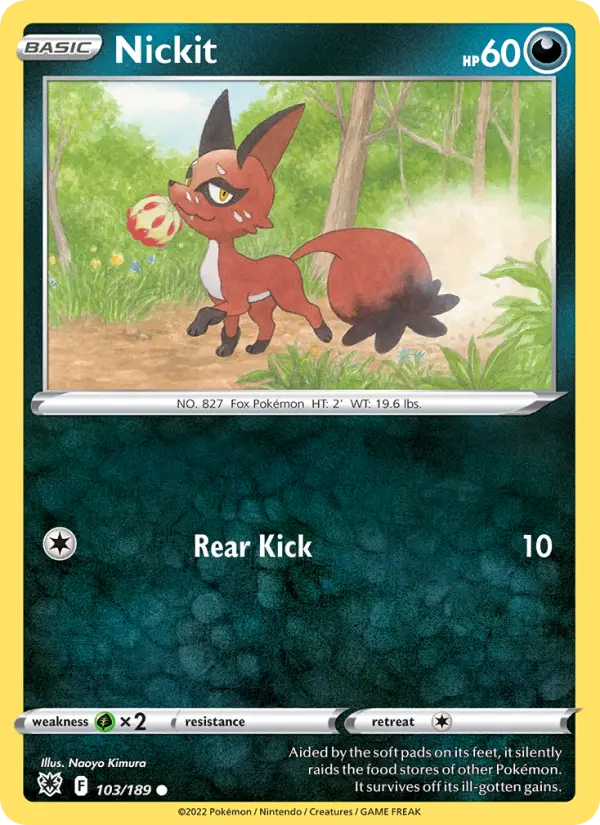 Nickit 103 Astral Radiance Pokesingles