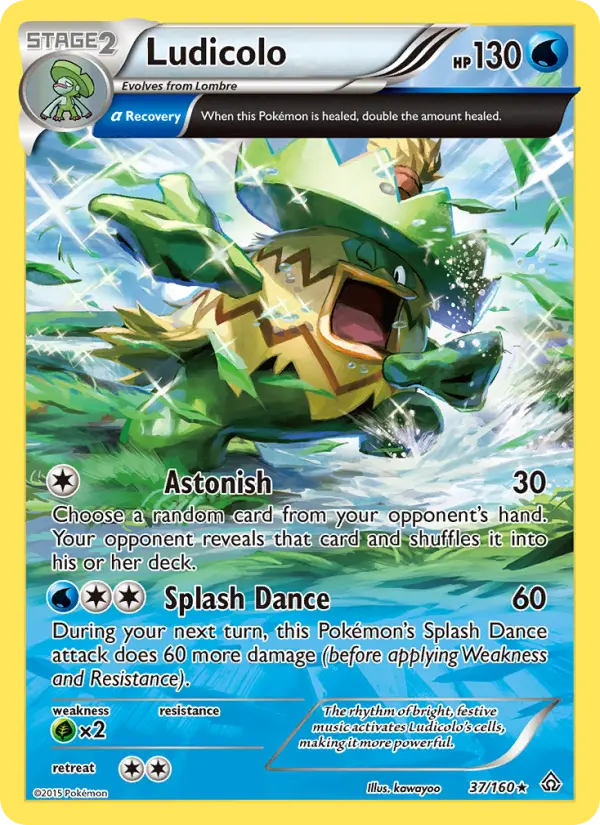 Ludicolo 37 Primal Clash Pokesingles