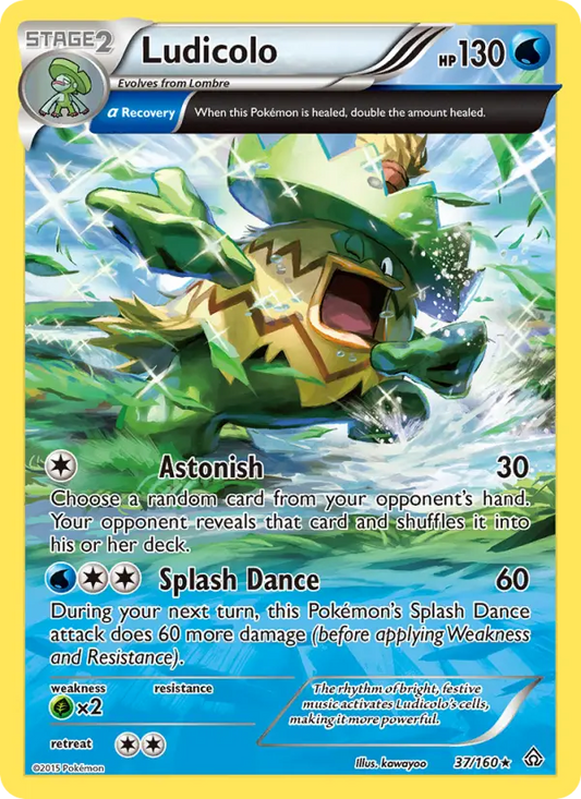 Ludicolo 37 Primal Clash Pokesingles