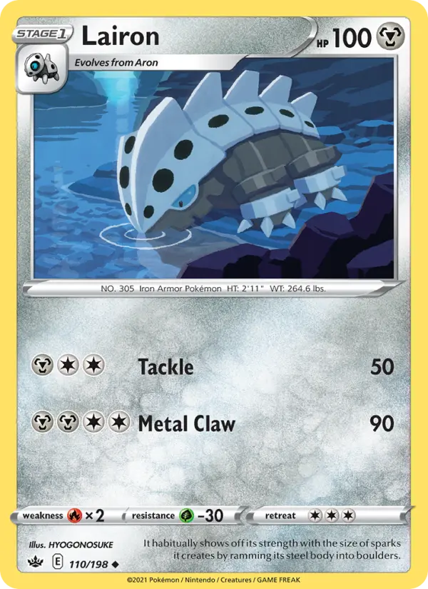 Lairon 110 Chilling Reign Pokesingles