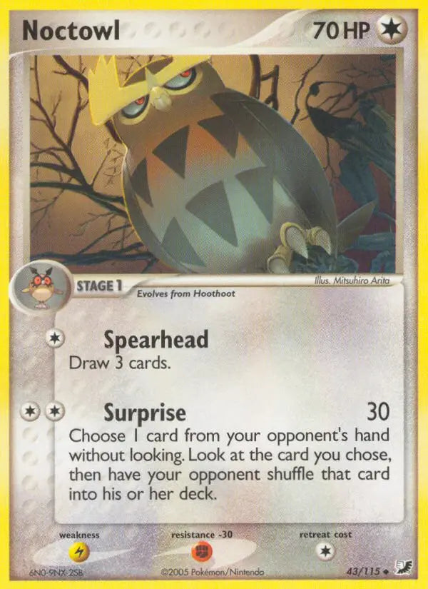 Noctowl 43 Unseen Forces Pokesingles