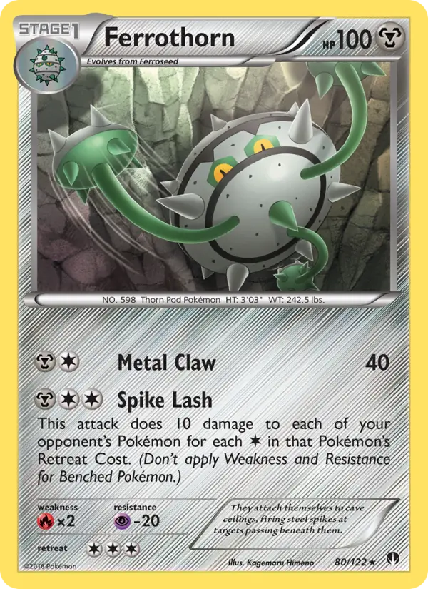 Ferrothorn 80 BREAKpoint Pokesingles