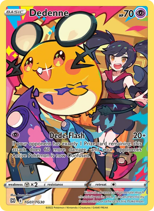 Dedenne TG07 Brilliant Stars Pokesingles