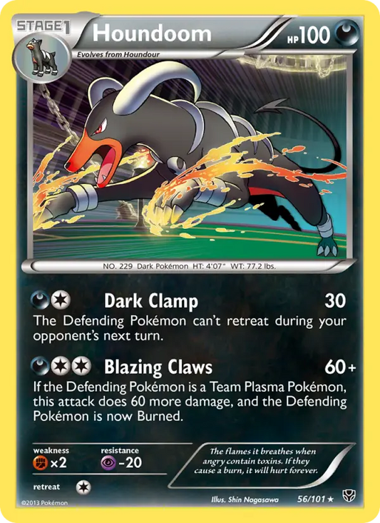 Houndoom 56 Plasma Blast Pokesingles