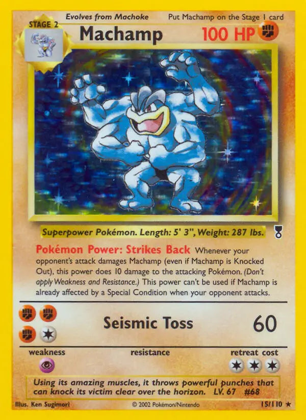 Machamp 15 Legendary Collection Pokesingles