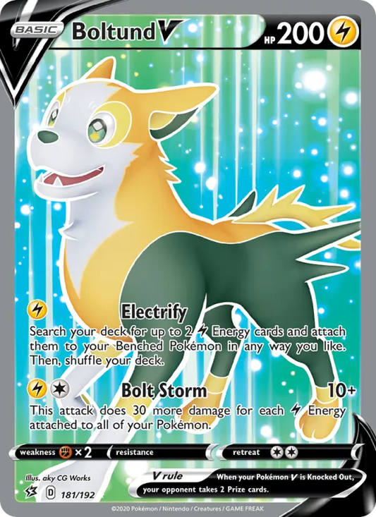 Boltund V 181 Rebel Clash Pokesingles