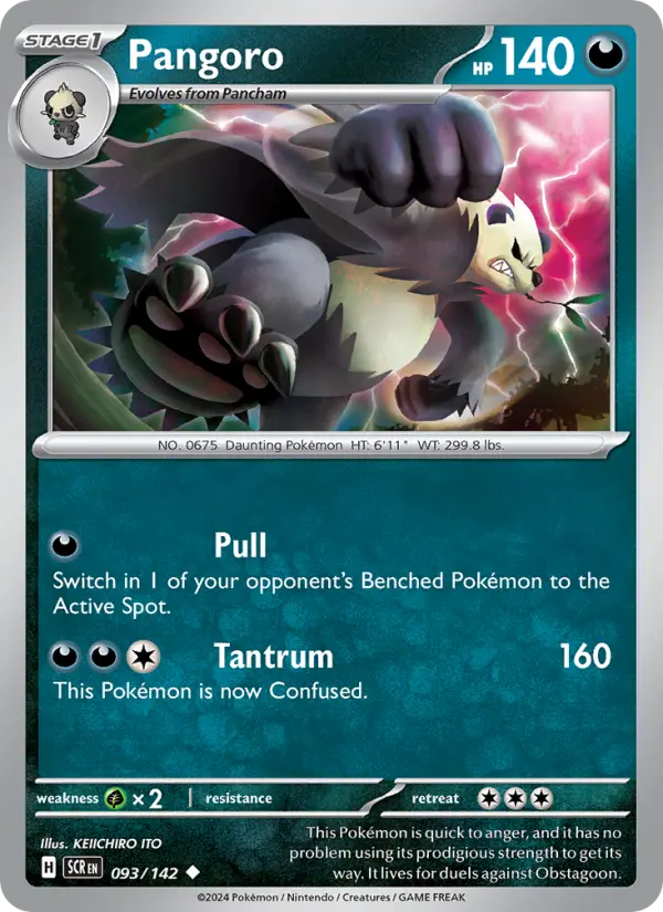 Pangoro 93 Stellar Crown Pokesingles