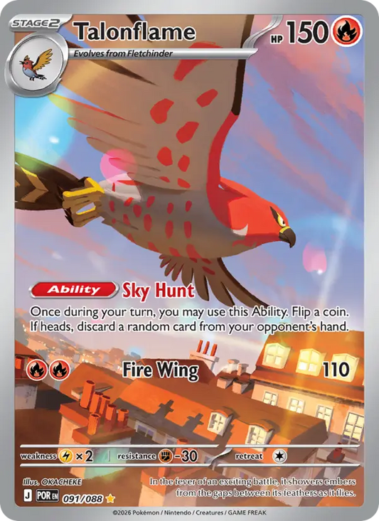 Talonflame 91 Perfect Order Pokesingles