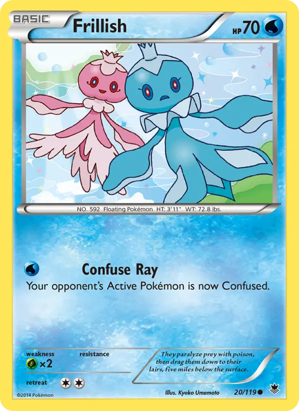 Frillish 20 Phantom Forces Pokesingles