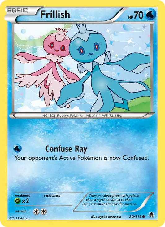 Frillish 20 Phantom Forces Pokesingles