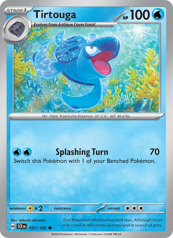 Tirtouga 37 Stellar Crown Pokesingles
