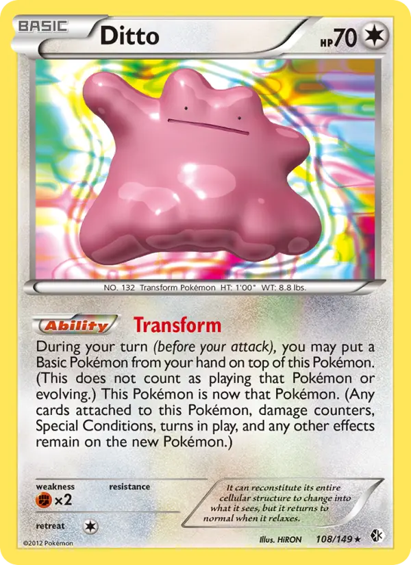 Ditto 108 Boundaries Crossed Pokesingles