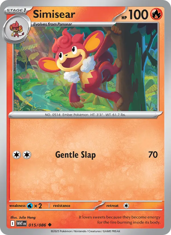 Simisear 15 White Flare Pokesingles