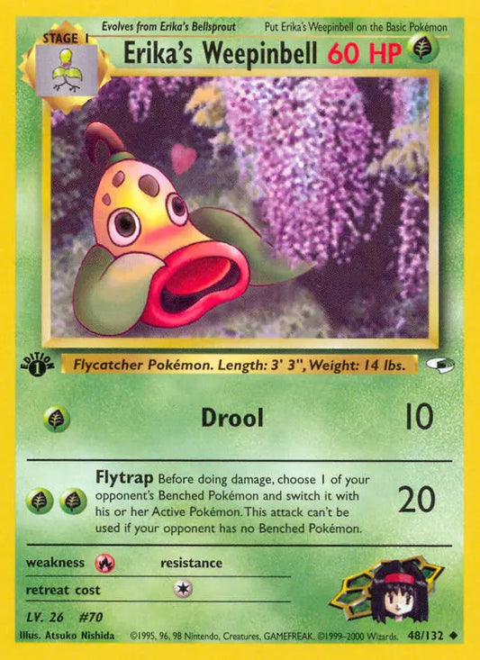 Erika's Weepinbell 48 Gym Heroes Pokesingles