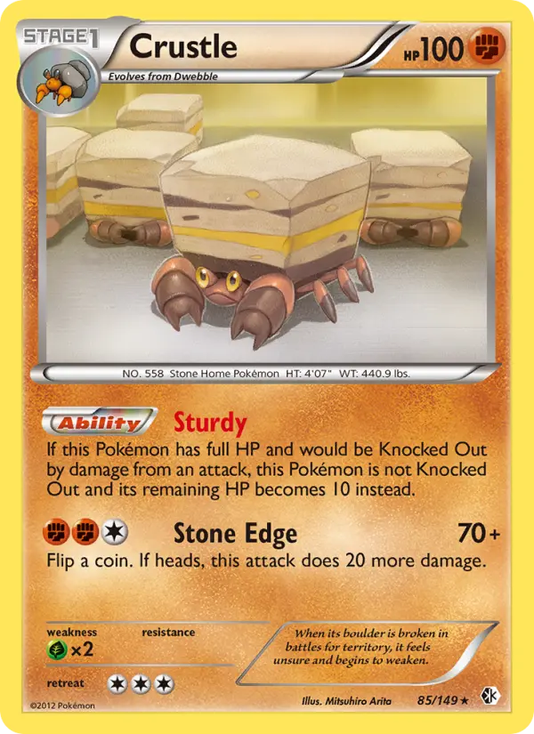 Crustle 85 Boundaries Crossed Pokesingles