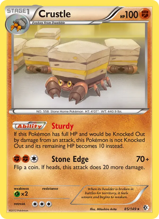 Crustle 85 Boundaries Crossed Pokesingles