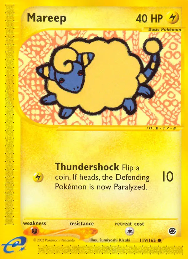 Mareep 119 Expedition Base Set Pokesingles