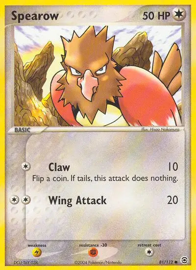 Spearow 81 FireRed & LeafGreen Pokesingles