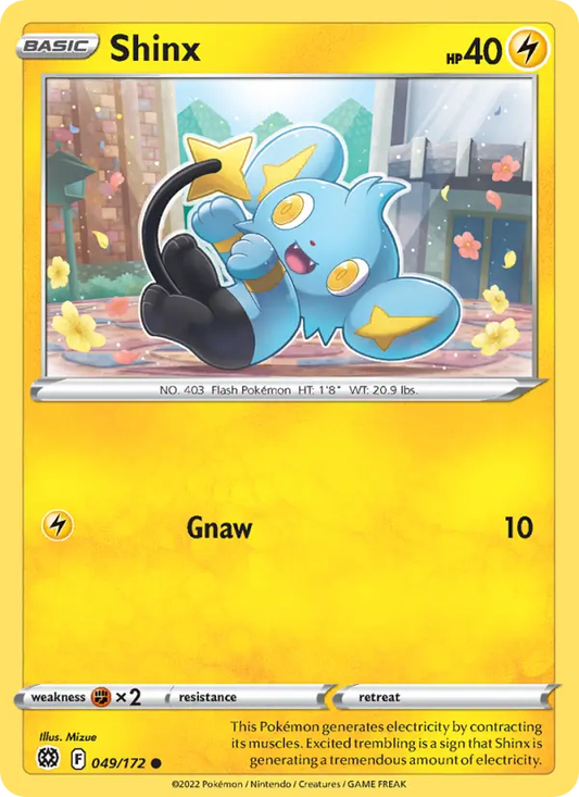 Shinx 49 Brilliant Stars Pokesingles