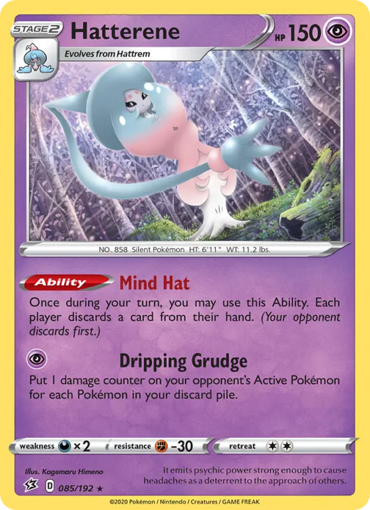 Hatterene 85 Rebel Clash Pokesingles