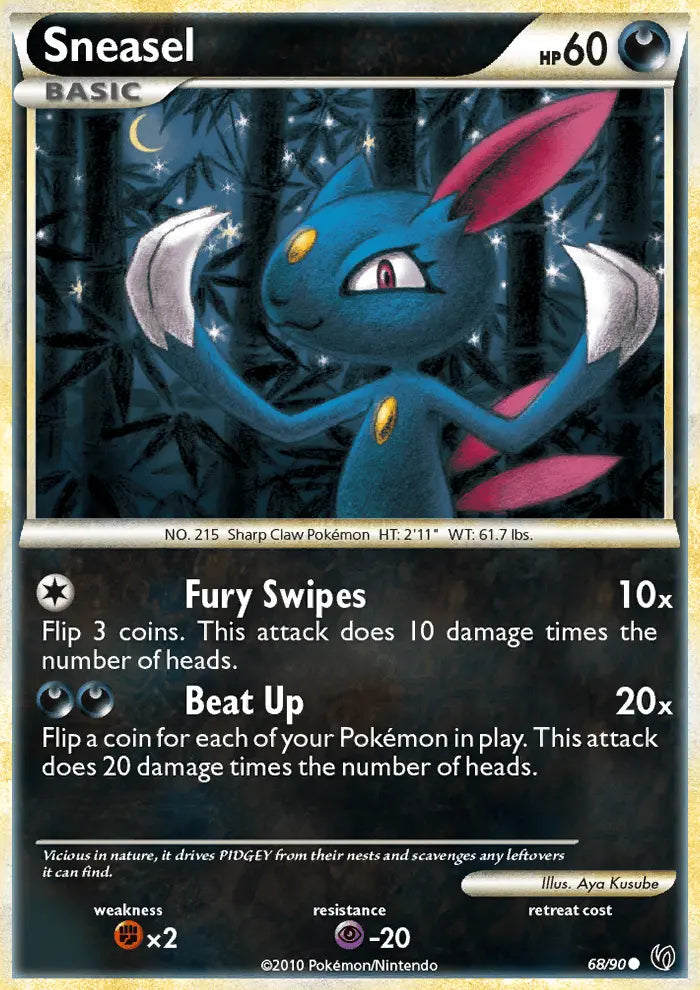 Sneasel 68 Undaunted Pokesingles