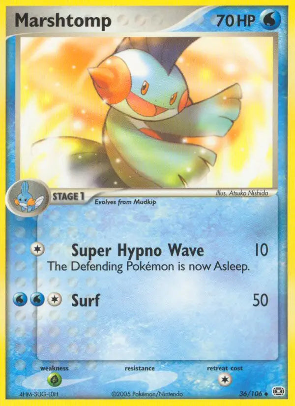 Marshtomp 36 Emerald Pokesingles