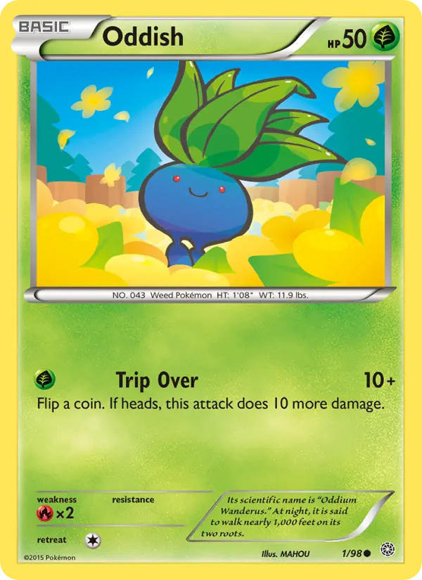 Oddish 1 Ancient Origins Pokesingles