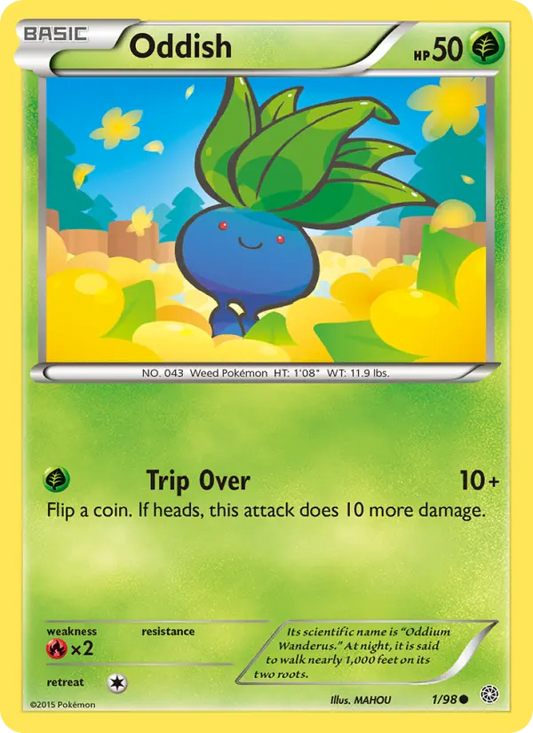 Oddish 1 Ancient Origins Pokesingles