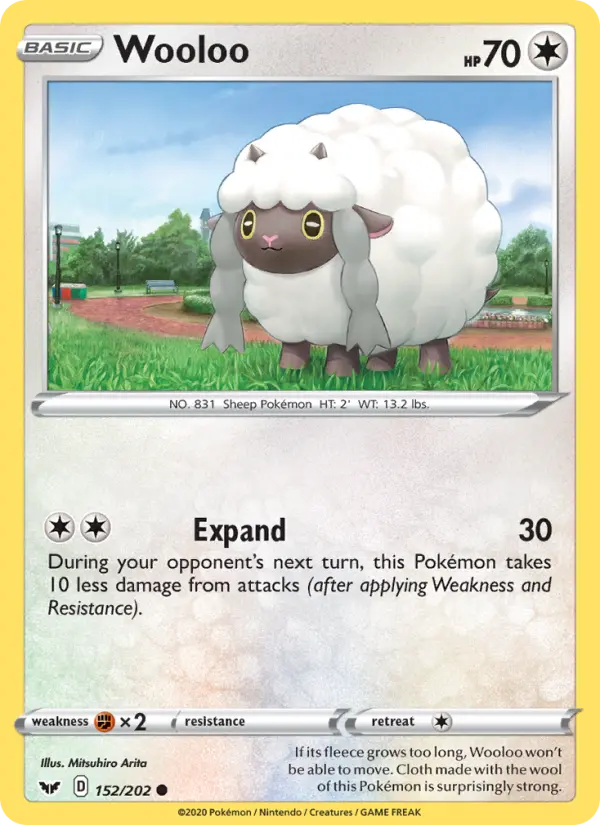 Wooloo 152 Sword & Shield Pokesingles