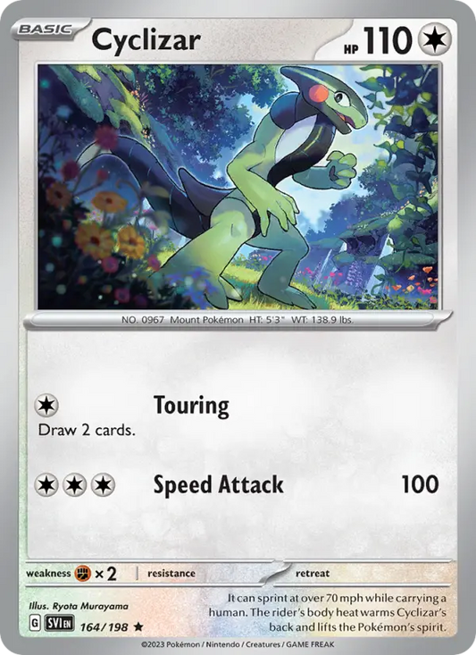 Cyclizar 164 Scarlet & Violet Pokesingles
