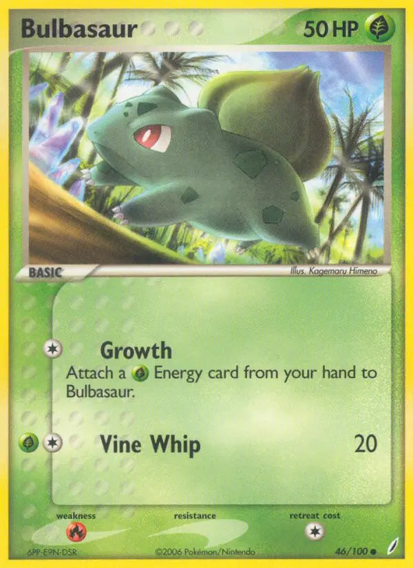 Bulbasaur 46 Crystal Guardians Pokesingles