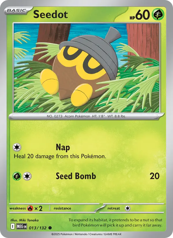 Seedot 13 Mega Evolution Pokesingles