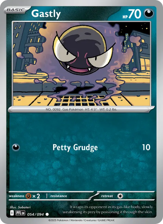 Gastly 54 Phantasmal Flames Pokesingles