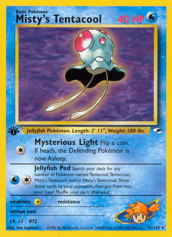 Misty's Tentacool 32 Gym Heroes Pokesingles