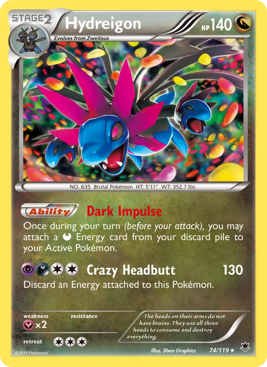 Hydreigon 74 Phantom Forces Pokesingles