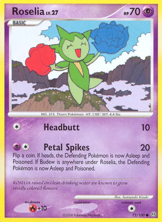 Roselia 72 Stormfront Pokesingles