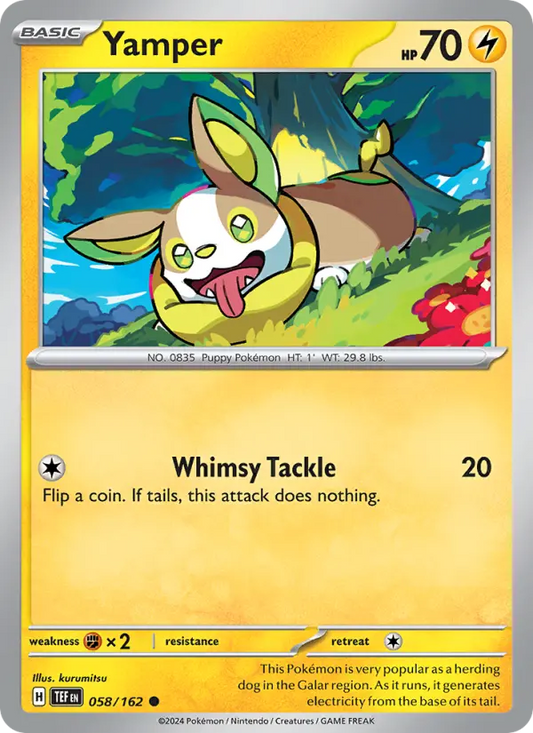 Yamper 58 Temporal Forces Pokesingles
