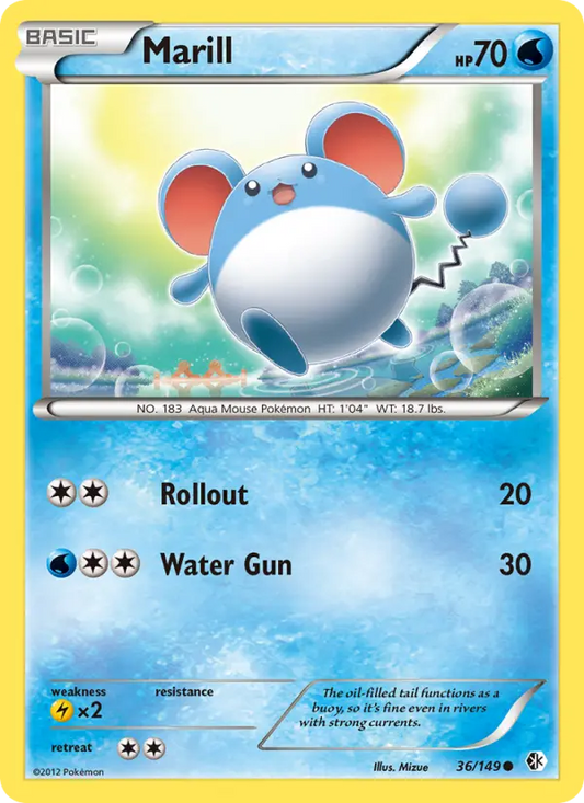 Marill 36 Boundaries Crossed Pokesingles