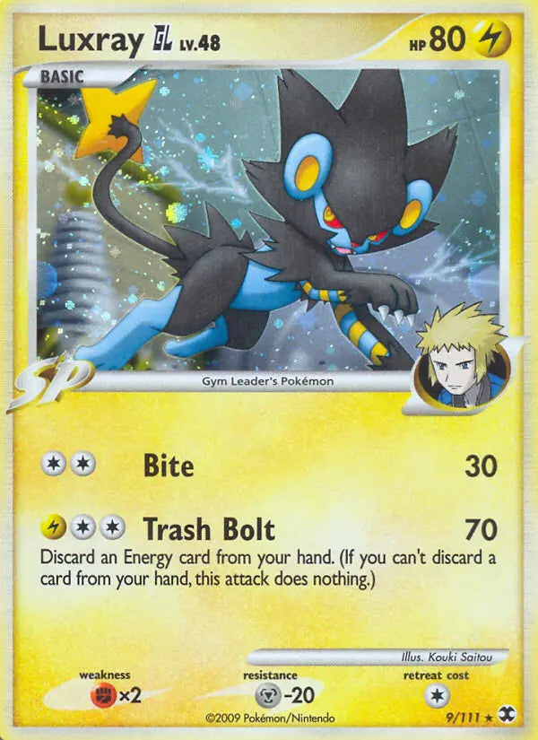Luxray GL 9 Rising Rivals Pokesingles