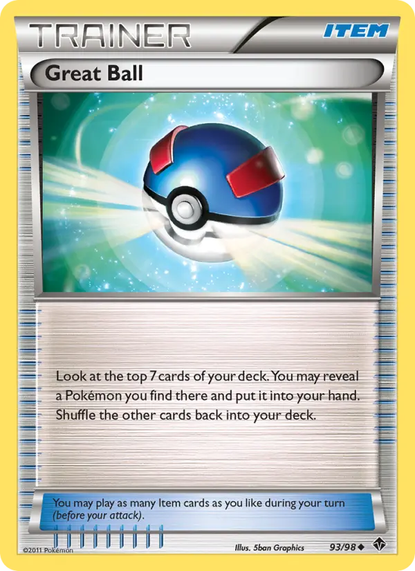 Great Ball 93 Emerging Powers Pokesingles
