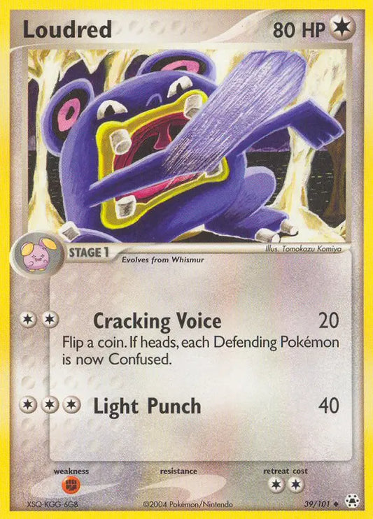 Loudred 39 Hidden Legends Pokesingles